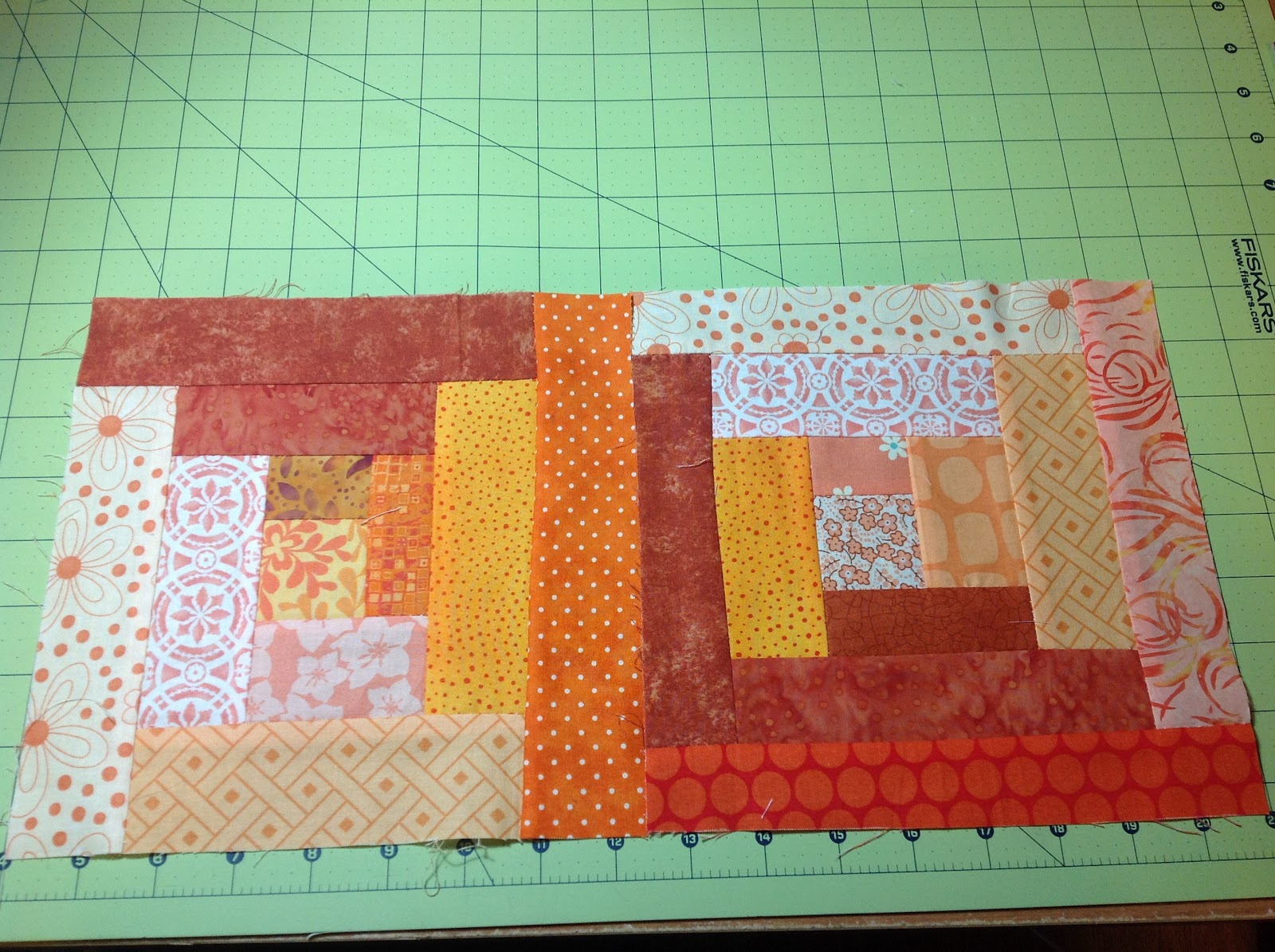 Peach Patch Quilts Scrappy Stash Quilt Along At Ellison Lane